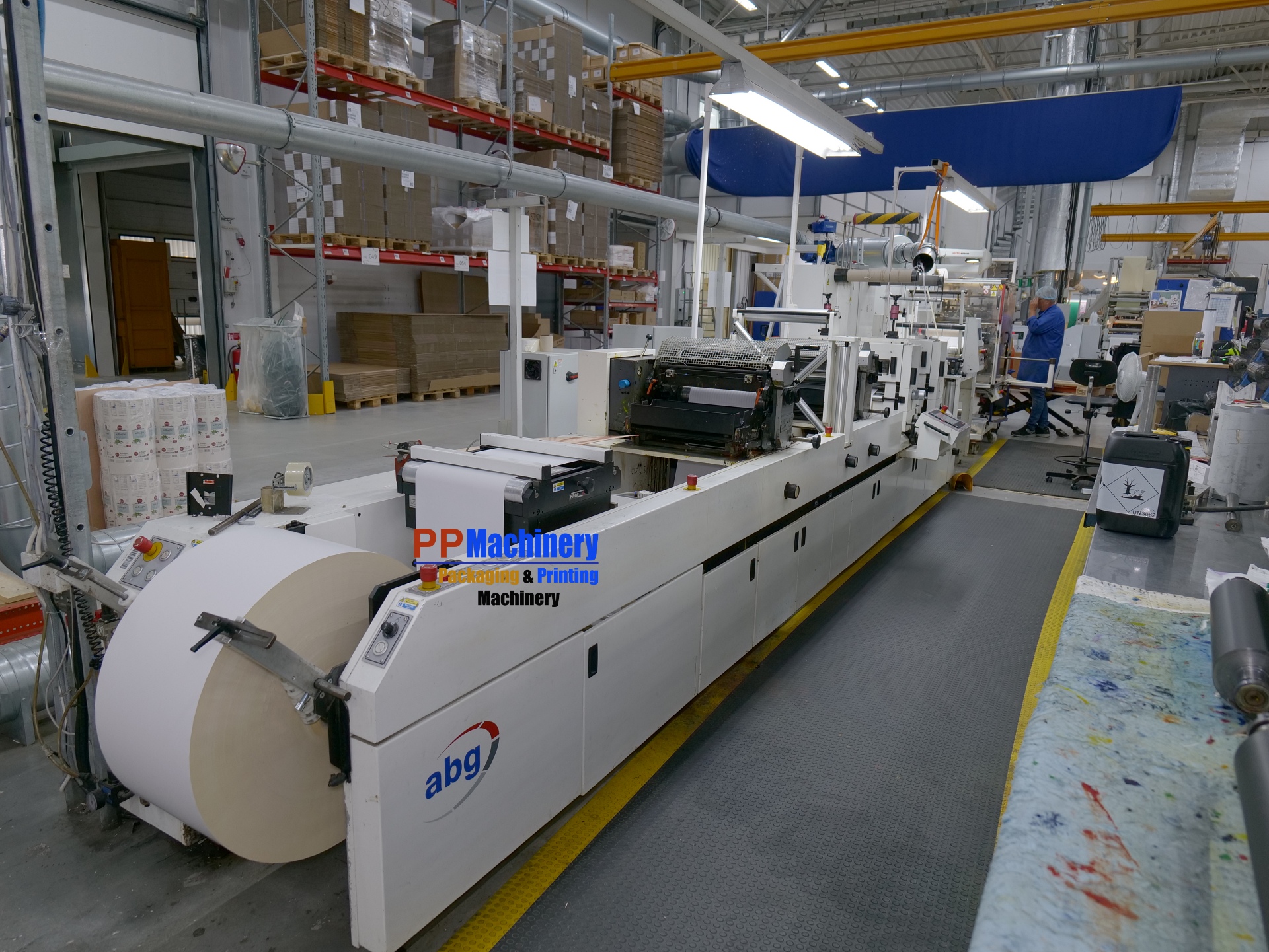 ABG Omega SR 410 2 Flexo Printing Untis 2 Die Dutters from 2010