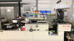 2003 Codimag Viva 340 5 colours offset + Flexo varnishing intermittend label printing press roll to roll - Image 4
