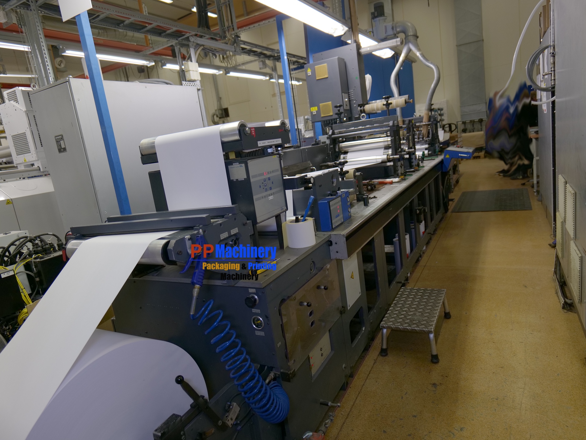 GALLUS ARSOMA EM 410 DIE CUTTER SLITTER REWINDER