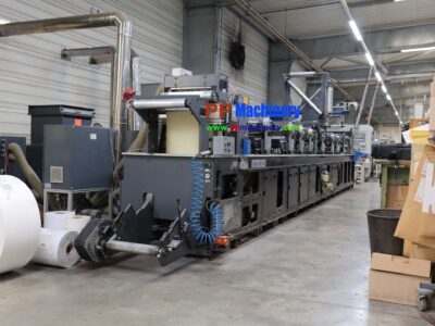 Gallus EM 410 7 Colours Flexo Label Press From 2006