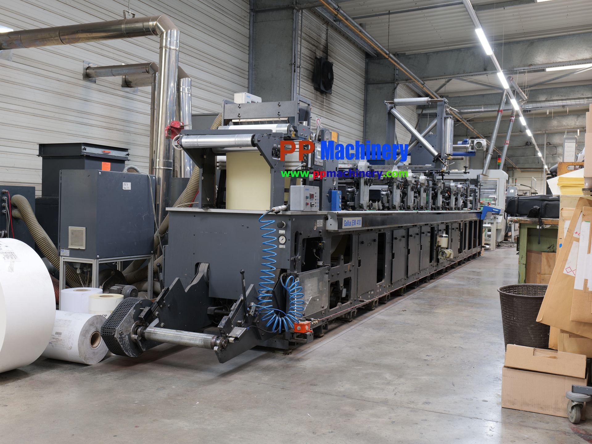 Gallus EM 410 7 Colours Flexo Label Press From 2006