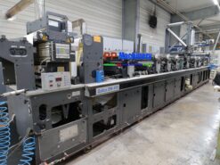 Gallus EM 410 7 Colours Flexo Label Press from 2006 With Chilled Rollers For Film - Image 5