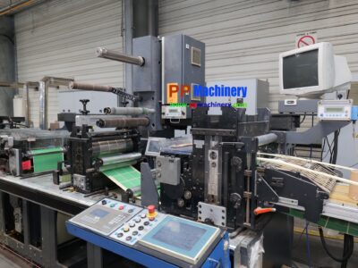 Gallus EM 410 7 Colours Flexo Label Press from 2006 With Chilled Rollers For Film - Image 6
