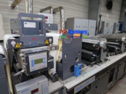 Gallus EM 410 7 Colours Flexo Label Press from 2006 With Chilled Rollers For Film - Image 9