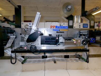 Alternative view of Longford booklet machine roll to roll