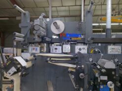 2001 Gallus EM 280 7 Colours Flexo Label Press with Chilled rollers and Delam Relam - Image 7