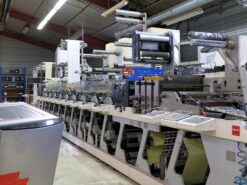 2008 NILPETER FA4 9 COLOURS FLEXO LABEL PRESS FULLY EQUIPPED FROM PP MACHINERY – GERMANY - Image 3