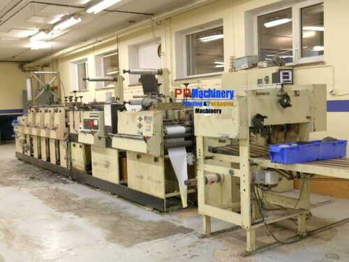 Mark Andy 4 colours Flexo press