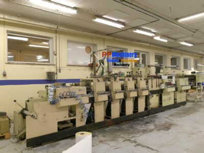 Mark Andy 4124 16" Flexo press 4 colours waterbased inks - Image 2