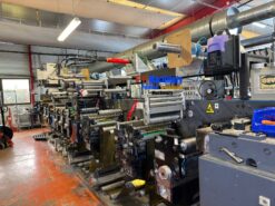 Gallus EM 280 8 colours with chilled rollers and flatbed die cutting from 2000 - Image 11