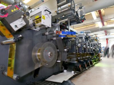 Gallus EM 280 8 colours with chilled rollers and flatbed die cutting from 2000 - Image 13