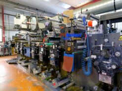 Gallus EM 280 8 colours with chilled rollers and flatbed die cutting from 2000 - Image 3