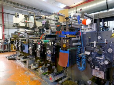 Gallus EM 280 8 colours with chilled rollers and flatbed die cutting from 2000 - Image 3