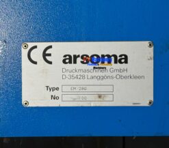 Gallus EM 280 8 colours with chilled rollers and flatbed die cutting from 2000 - Image 7