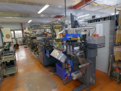Gallus EM 280 8 colours with chilled rollers and flatbed die cutting from 2000 - Image 10