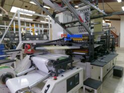 Double Layer production and die cutting machine