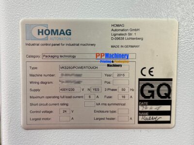 HOMAG AUTOMATION VKS 250 Profiline Powertouch from 2015 - Image 10