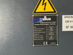 Gallus TR 510 Turret Rewinder with auto dispenser auto eject and conveyor for finished rolls - Image 5