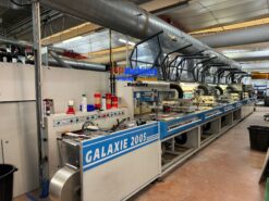 SMAG GALAXIE 2005 5 colors Screen printing hot foil stamping flat bed die cutting - Image 6