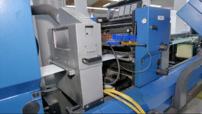 Gallus TCS 250 Intermittent offset label press with flexo varnishing and flat bed die cutter - Image 10