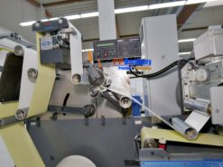 Gallus TCS 250 Intermittent offset label press with flexo varnishing and flat bed die cutter - Image 3