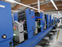 Gallus TCS 250 Intermittent offset label press with flexo varnishing and flat bed die cutter - Image 4
