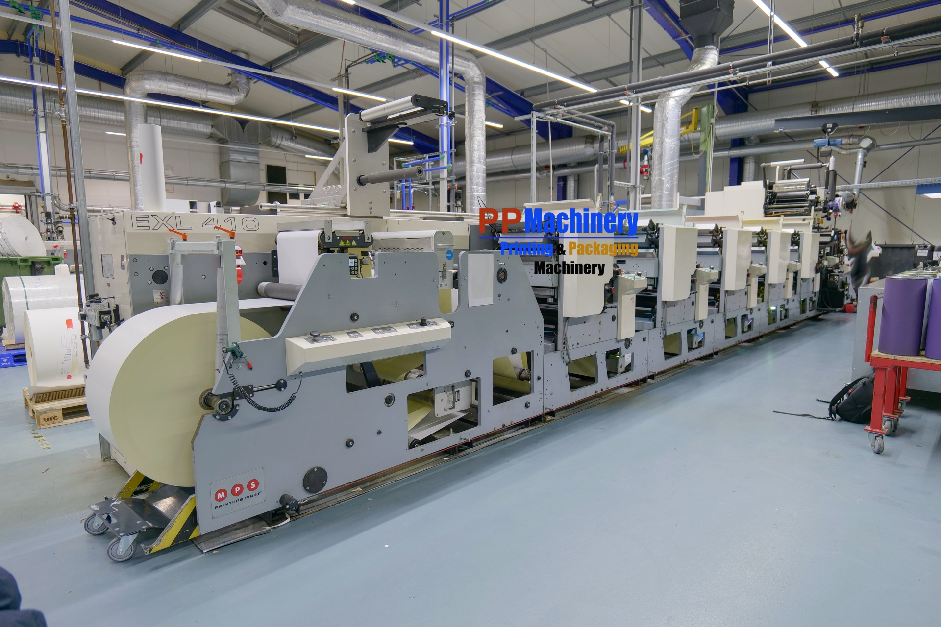 MPS EXL 7 colours offset Sleeve label press