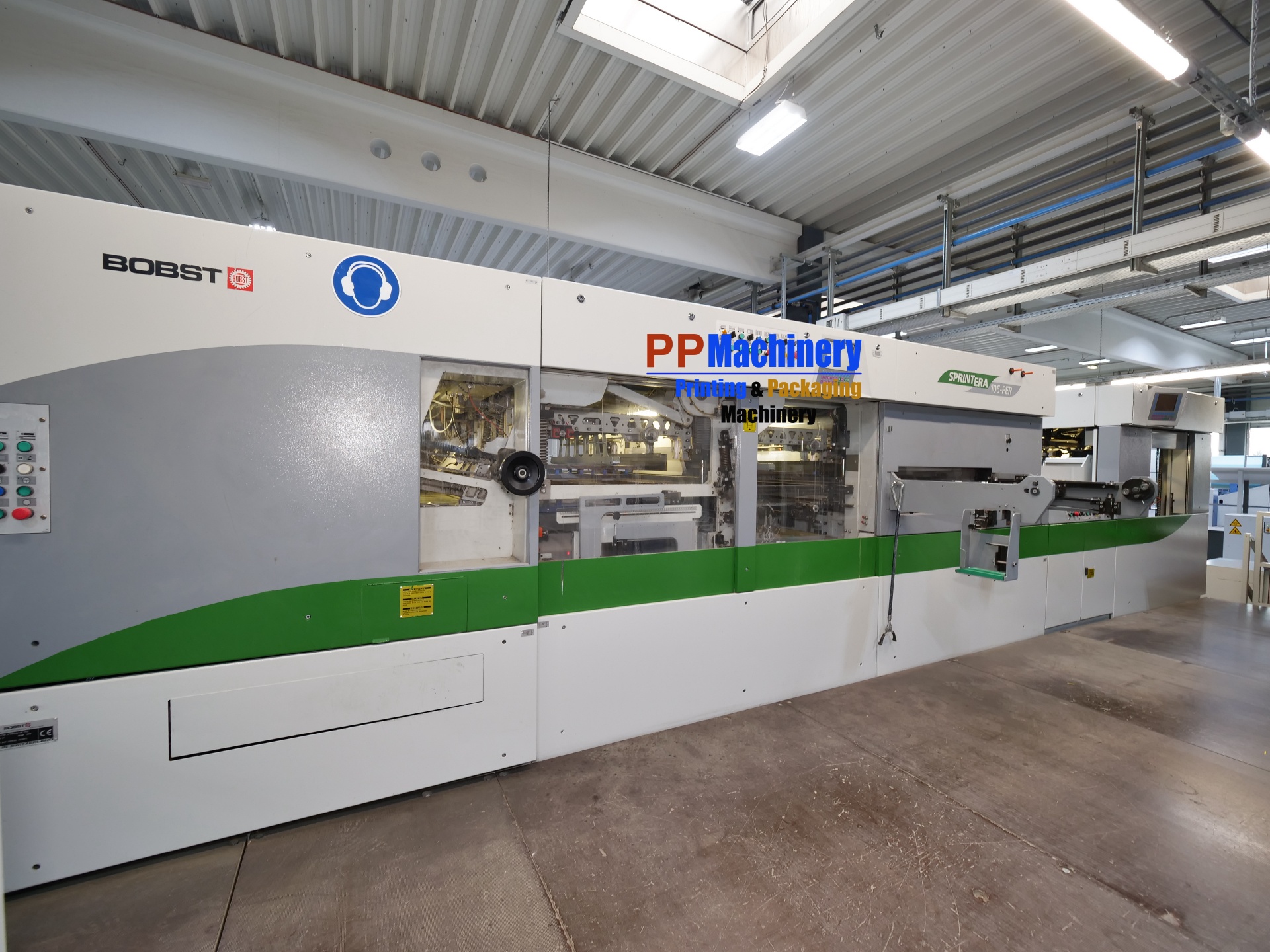 BOBST SPRINTERA 106 PER automatic die cutter with power register - Image 10