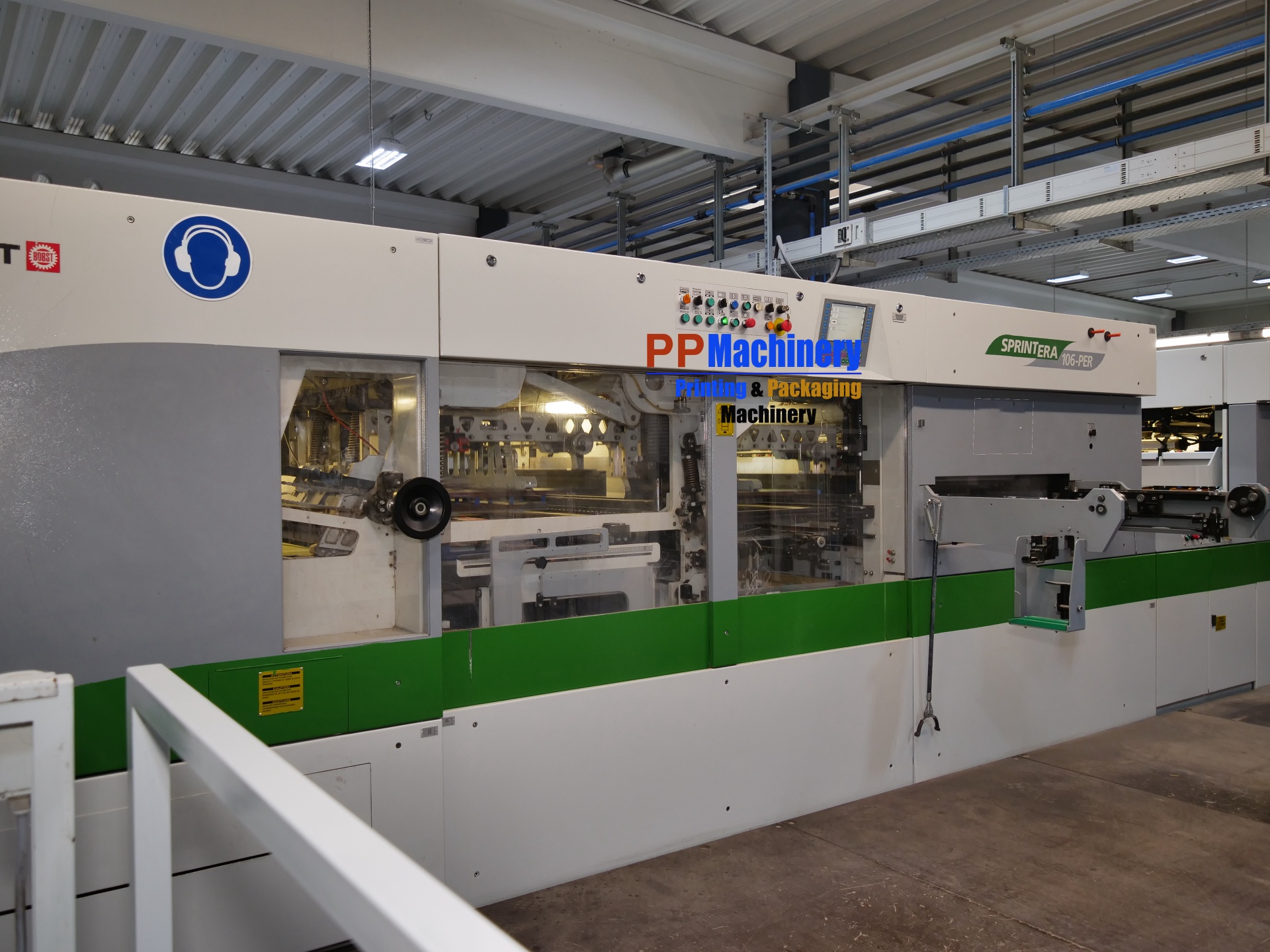 BOBST SPRINTERA 106 PER automatic die cutter with power register - Image 2