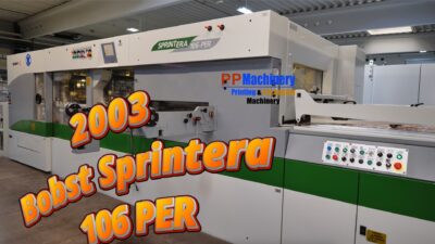 BOBST SPRINTERA 106 PER automatic die cutter with power register - Image 5