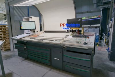 Manroland R 706 3B LV 6 colours offset press with varnishing - Image 4