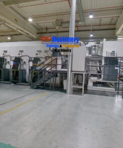 Bobst Flexo 200 5 colours flexo printing machine for corrugated board