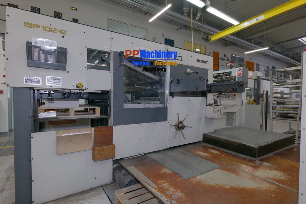 Bobst SP 102 E Automatic Die Cutter