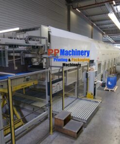 Göpfert Ovation HBL 16/24 6 colours flexo printer for corrugated board - complete line