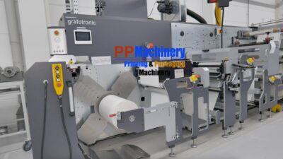 GRAFOTRONIC DCL2 550 Label converting line with turret rewinder from 2023 - Image 11