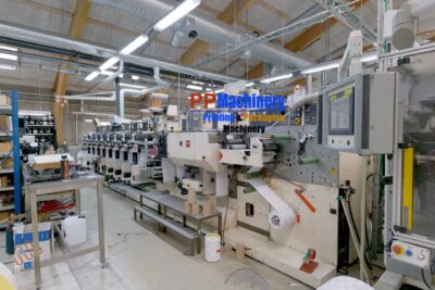 Alternative view of Nilpeter F 2400 8 colours flexo label press in excellent condition - from #ppmachinery