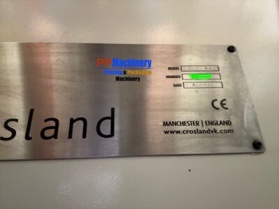Alternative view of CROSLAND CVK 2500 HAND FED PLATEN