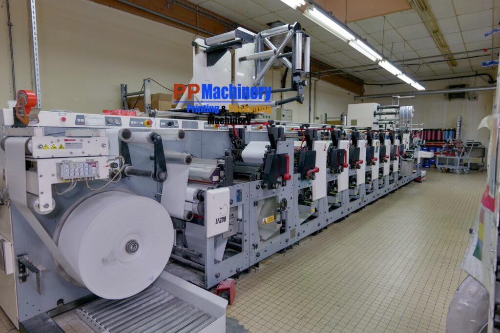 MPS EF 33O 8 COLOURS FLEXO LABEL PRESS