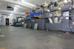 2020 Iwasaki TR 2 5 colours intermittent UV offset with 2 hotfoil units like new - label printing press - Image 11