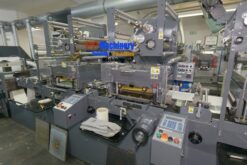 2020 Iwasaki TR 2 5 colours intermittent UV offset with 2 hotfoil units like new - label printing press - Image 13