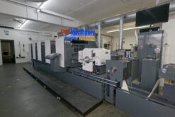 2020 Iwasaki TR 2 5 colours intermittent UV offset with 2 hotfoil units like new - label printing press - Image 5