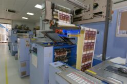 Miyakoshi MLP13 intermittent UV Offset label press 5 colours + flexo varnishing from 2017 - Image 9