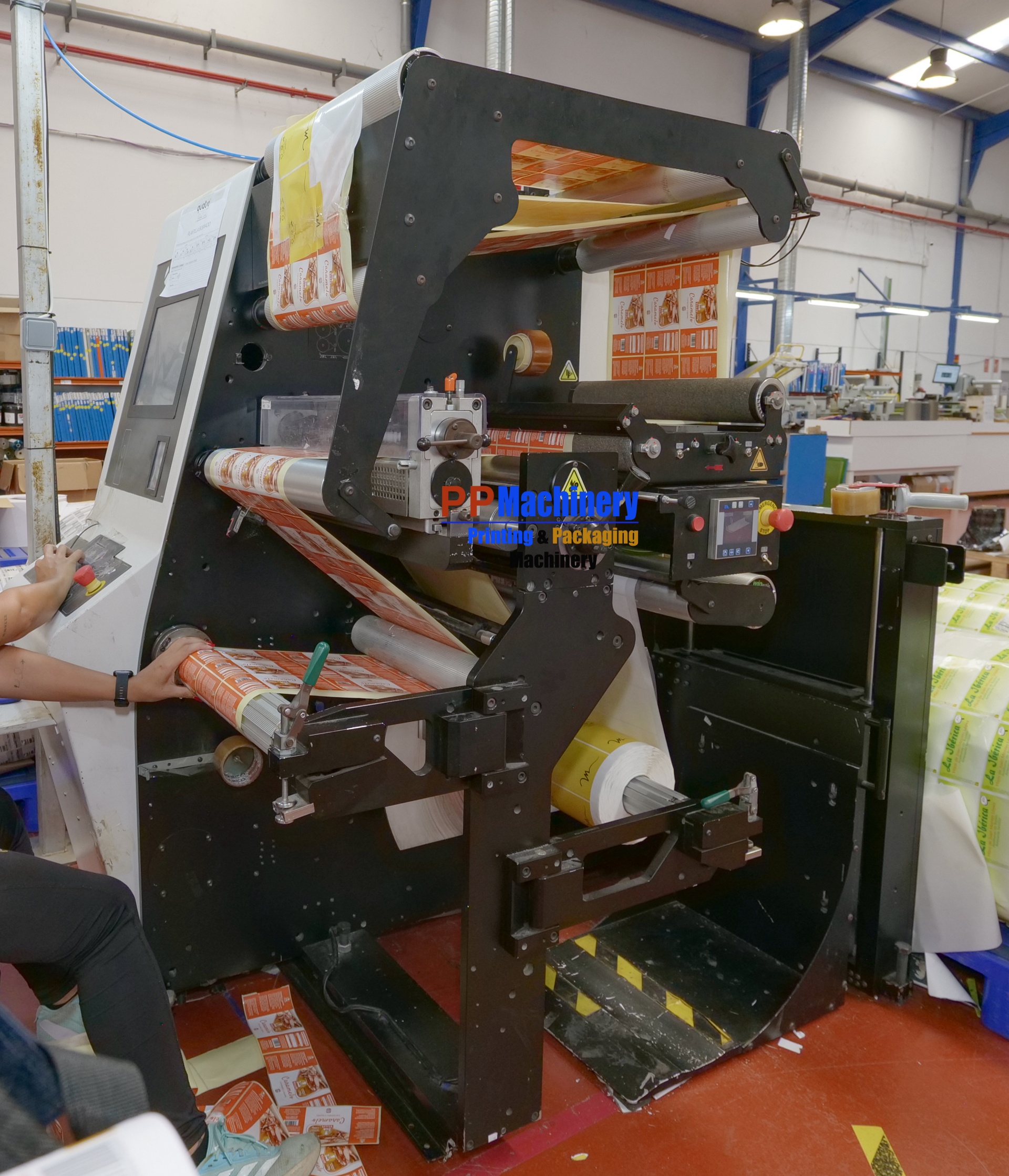 2017 Rotoflex VSI 440 Slitter Rewinder for labels - Image 2