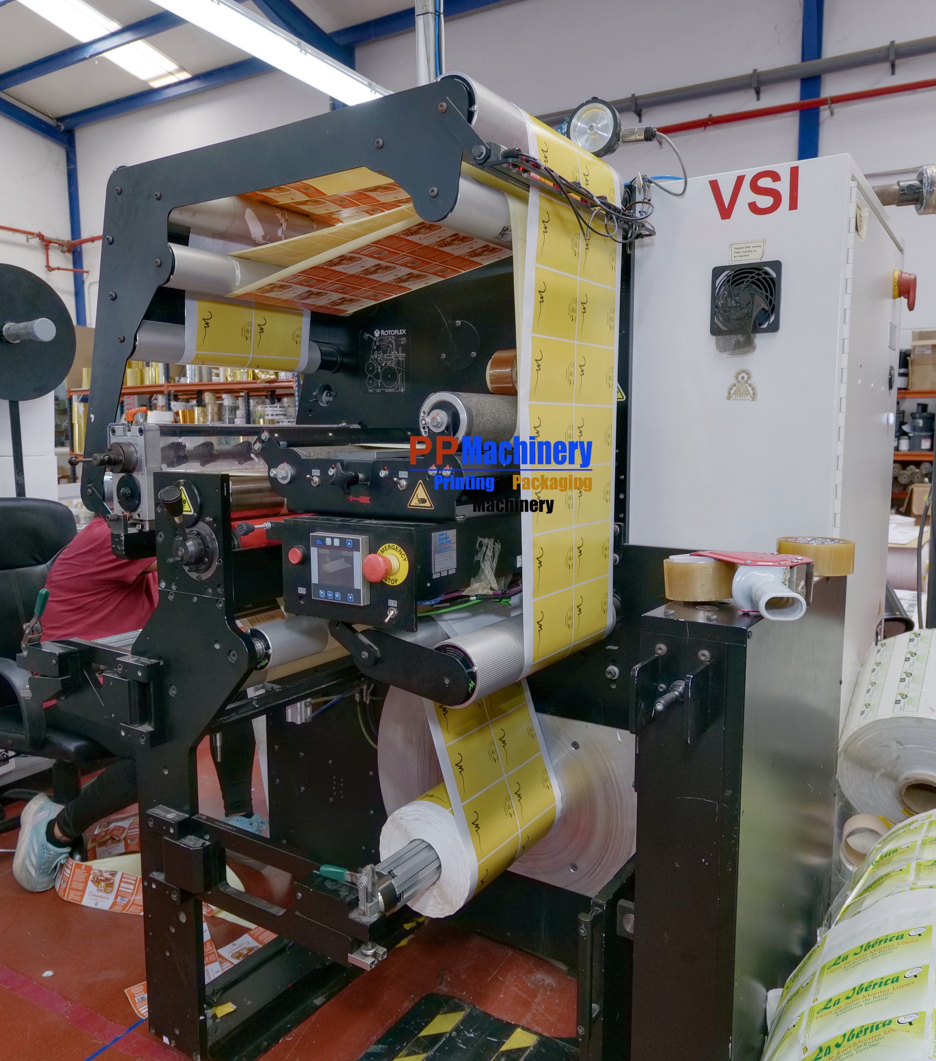 2017 Rotoflex VSI 440 Slitter Rewinder for labels - Image 4