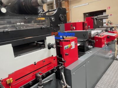 2017 CODIMAG VIVA 340 ANIFLO 5 COLOURS Intermittent label press with hot foil and flexo varnishing - Image 4