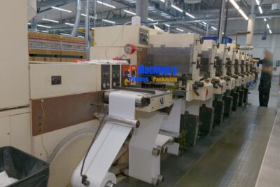 Alternative view of Nilpeter F 3000 UV 7 colours flexo label press