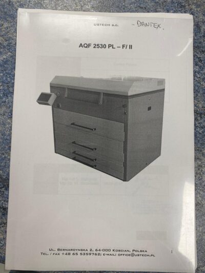 Dantex AQF 2530 PL - F/ II Developer and washing machine for flexo plates - Image 7