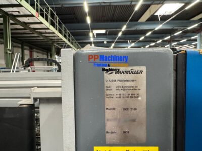 BAHMÜLLER TURBOX BJD-2100 SPECIALITY FOLDER GLUER - Image 4