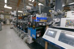 2005 Gallus EM 280 8 colours flexo label press with hot foil and screen printing - Image 13