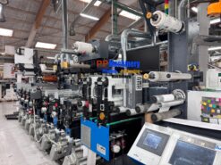 2005 Gallus EM 280 8 colours flexo label press with hot foil and screen printing - Image 3